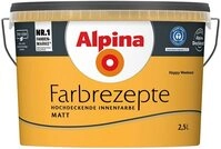Alpina Farbrezepte Innenfarbe &ndash; Happy Weekend matt &ndash; Wandfarben f&uuml;r einzigartige