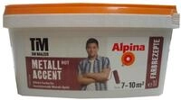 Alpina, Tim M&auml;lzer Farbrezepte, Metall Accent Rot, 1 L., Effekt-Farbe, Wandfarbe