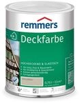 Remmers Deckfarbe hellgrau, 0,75 Liter, Deckfarbe f&uuml;r innen und au&szlig;en,