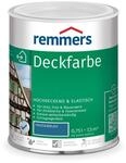 Remmers Deckfarbe friesenblau, 0,75 Liter, Deckfarbe f&uuml;r innen und au&szlig;en,