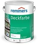 Remmers Deckfarbe wei&szlig; (RAL 9016), 5 Liter, Deckfarbe f&uuml;r innen und au&szlig;en,