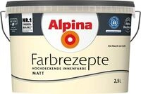 Alpina Farbrezepte Innenfarbe &ndash; Ein Hauch von Gelb matt &ndash; Wandfarben f&uuml;r