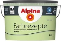 Alpina Farbrezepte Innenfarbe &ndash; Gr&uuml;ne Poesie matt &ndash; Wandfarben f&uuml;r einzigartige