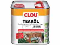 CLOU Teaköl: Holzöl zum Imprägnieren, Auffrischen & Pflegen, Innen & Aussen,