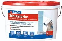 Baufan Schutzfarbe 5 Liter | mit Langzeit-Schutzfilm | hohe Deckkraft | f&uuml;r innen 