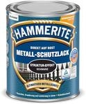 Hammerite Metallschutzlack Struktur-Effekt, 3in1 Rostschutzlack f&uuml;r Metall,