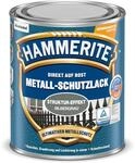 Hammerite Metallschutzlack Struktur-Effekt, 3in1 Rostschutzlack f&uuml;r Metall,