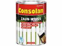 2,5 Liter Consolan Wetterschutz Zaun-Weiß