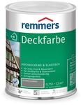 Remmers Deckfarbe dunkelgrau, 0,75 Liter, Deckfarbe f&uuml;r innen und au&szlig;en,