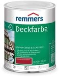 Remmers Deckfarbe schwedischrot, 0,75 Liter, Deckfarbe f&uuml;r innen und au&szlig;en,