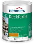 Remmers Deckfarbe maisgelb, 0,75 Liter, Deckfarbe f&uuml;r innen und au&szlig;en,
