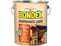 Bondex Dauerschutz Lasur Nussbaum 4 L für 52 m² | Hoher Wetter- und UV-Schutz...