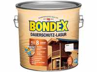 Bondex Dauerschutz Lasur Weiß 2,5 L für 32 m² | Hoher Wetter- und UV-Schutz...