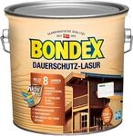 Bondex Dauerschutz Lasur Wei&szlig; 2,5 L f&uuml;r 32 m&sup2; | Hoher Wetter- und UV-Schutz bis zu