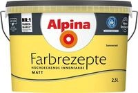Alpina Farbrezepte Innenfarbe &ndash; Sommerzeit matt &ndash; Wandfarben f&uuml;r einzigartige