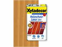 Xyladecor Holzschutz-Lasur 2 in 1, 2,5 Liter Walnuss