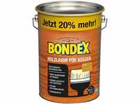 Bondex Holzlasur für Außen Kiefer 4,8 L für 62 m² | Hoher Wetter- und...