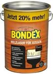 Bondex Holzlasur f&uuml;r Au&szlig;en Rio Palisander 4,8 L f&uuml;r 62 m&sup2; | Hoher Wetter- und