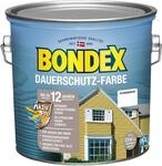Bondex Dauerschutz Farbe Schneewei&szlig; 2,5 L f&uuml;r 22,5 m&sup2; | Hervorragende