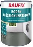 BAUFIX Boden-Fl&uuml;ssigkunststoff zeltgrau, matt, 5 Liter, Beton- und Bodenfarbe,