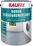 BAUFIX Boden-Fl&uuml;ssigkunststoff silbergrau, matt, 5 Liter, Beton- und Bodenfarbe,