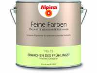 Alpina 2,5 L. Feine Farben, Farbwahl, Edelmatte Wandfarbe für Innen (No.11...
