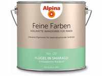 2,5 Liter ALPINA Feine Farben edelmatte Wandfarbe No.9 "Flügel in Smaragd" fuer