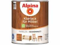Alpina Klarlack für Möbel 750ml seidenmatt