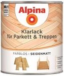 Alpina Klarlack f&uuml;r Parkett & Treppen 750ml seidenmatt
