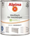 Alpina Wei&szlig;lack f&uuml;r Heizk&ouml;rper 2 Liter seidenmatt