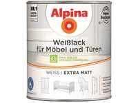 Alpina Weißlack für Möbel und Türen 750ml extra matt