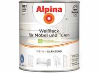 Alpina Weißlack für Möbel und Türen 2 Liter glänzend