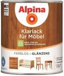 Alpina Klarlack f&uuml;r M&ouml;bel 750ml gl&auml;nzend