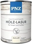 PNZ Holzlasur f&uuml;r Innen und Au&szlig;en | l&ouml;semitttelfreie Farblasur | Nachhaltig