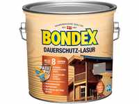 Bondex Dauerschutz Lasur Grau 2,5 L für 32 m² | Hoher Wetter- und UV-Schutz...
