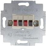Busch-Jaeger 0248/02-101 Stereo-Lautsprecher-Anschlussdose, Schwarz