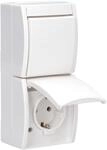 Busch-Jaeger 2601/6/20 EW-54 Kombination SCHUKO Steckdose + Wippschalter