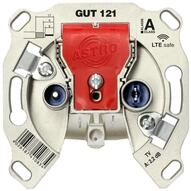 Astro GUT 121 TV + SAT Zinc Socket-Outlet &ndash; Socket-outlets