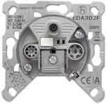 Jung EDA302F 3-Loch Universal SAT/BK-Dose/Einzeldose