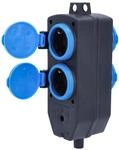 as - Schwabe 4-Fach Verteilersteckdose &ndash; Stromverteiler 230 V / 16 A mit