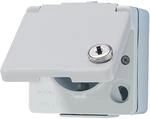 Jung 620WSL Schuko-Steckdose mit Sicherheitsschloss