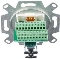 Rutenbeck HDMI-Anschlussdose 1-Fach - KM Up 0 rw - Reinwei&szlig; - 17010553