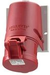 Mennekes 1343 &ndash; Wandbild 3-polig + Erde 16 A 400 V rot referenzunterlagen 6847