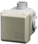 Mennekes 4122 - Basis TH+Box e 2 Pole+Erde 16a Referenz 4122