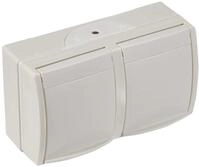 Busch-Jaeger 20/2 EBW-54 SCHUKO&reg; Steckdose mit erh. Ber&uuml;hrungsschutz...