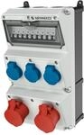 MENNEKES AMAXX Steckdosenkombination, 2x CEE 16 A 5-polig 400 V, 3x SCHUKO, LS 16 A,