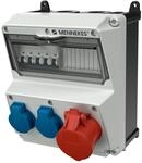 Mennekes AMAXX Steckdosenkombination, CEE 16 A 5-polig 400 V, 2X SCHUKO, LS 16 A,