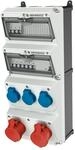 Mennekes AMAXX Steckdosenkombination mit FI Typ A, 2X CEE 16 A 5-polig 400 V, 3X