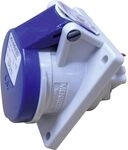 MENNEKES CEE Anbausteckdose, 16 A, 3-polig, 230 V, 6h, IP44, schraubenlose