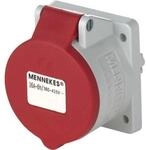 MENNEKES CEE Anbausteckdose, 16 A, 5-polig, 400 V, 6h, IP44, schraubenlose
